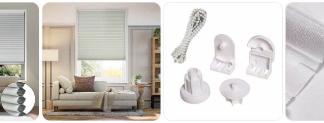 Honeycomb Blind Replacement Parts | Cords & Rails