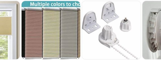 No-Drill Blind Replacement Parts | Clips, Brackets & Tabs