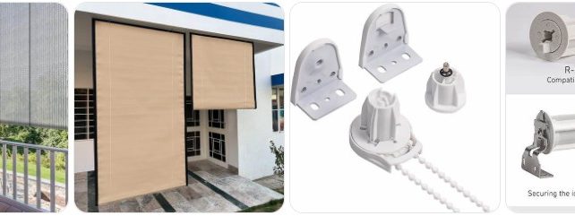 Outdoor Blind Replacement Parts | Cranks, Tubes & Brackets