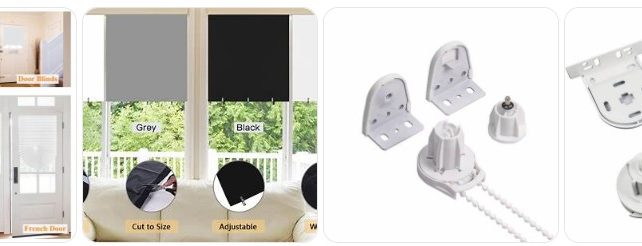 Stick-On Blind Replacement Parts | Clips, Tabs & Fixings