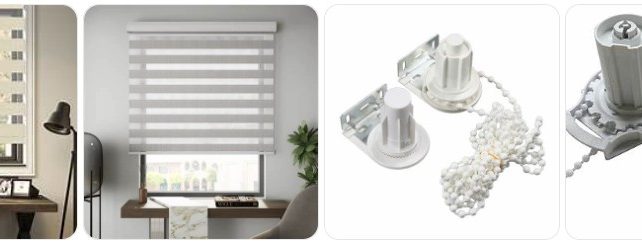 Zebra Blind Replacement Parts | Chains, Brackets & Tubes
